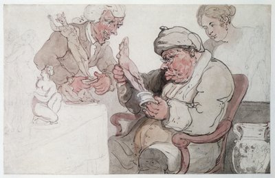 The Connoisseur by Thomas Rowlandson